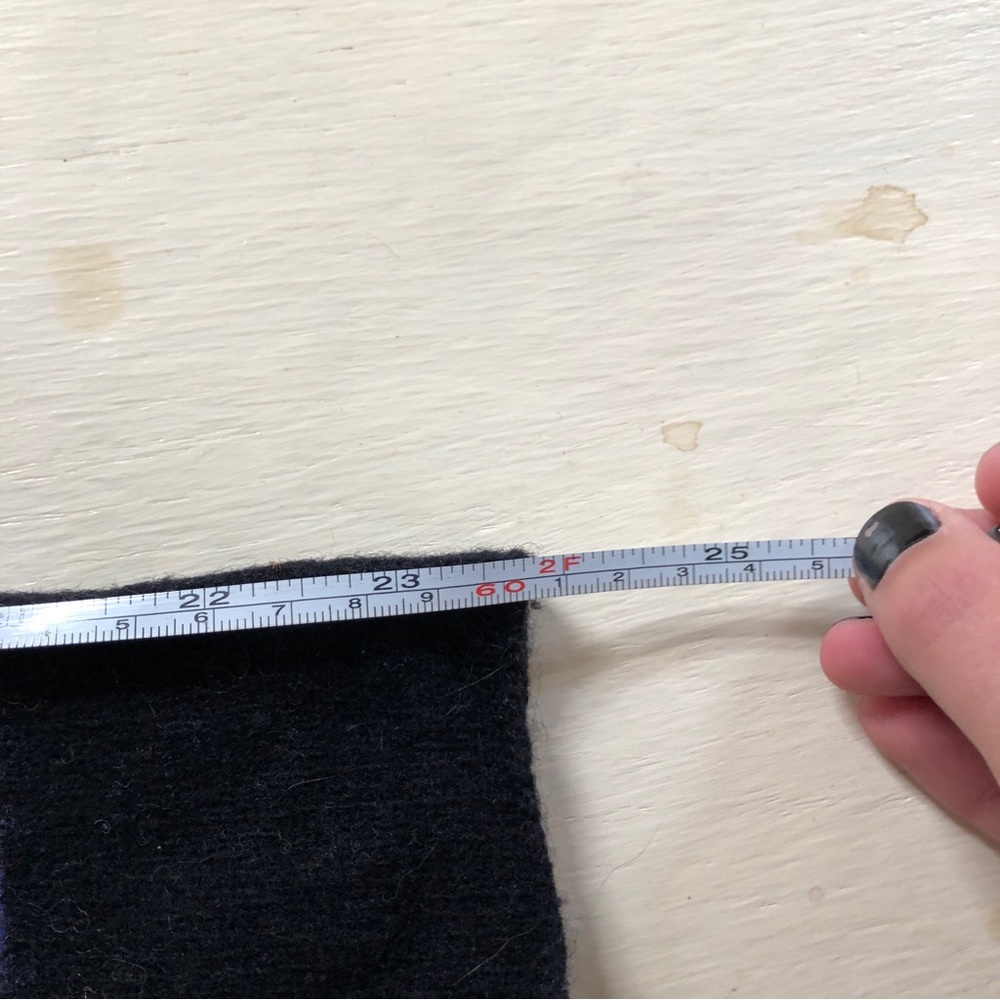 Rainbow Pattern Wool Sweater - Picture 15 of 15
